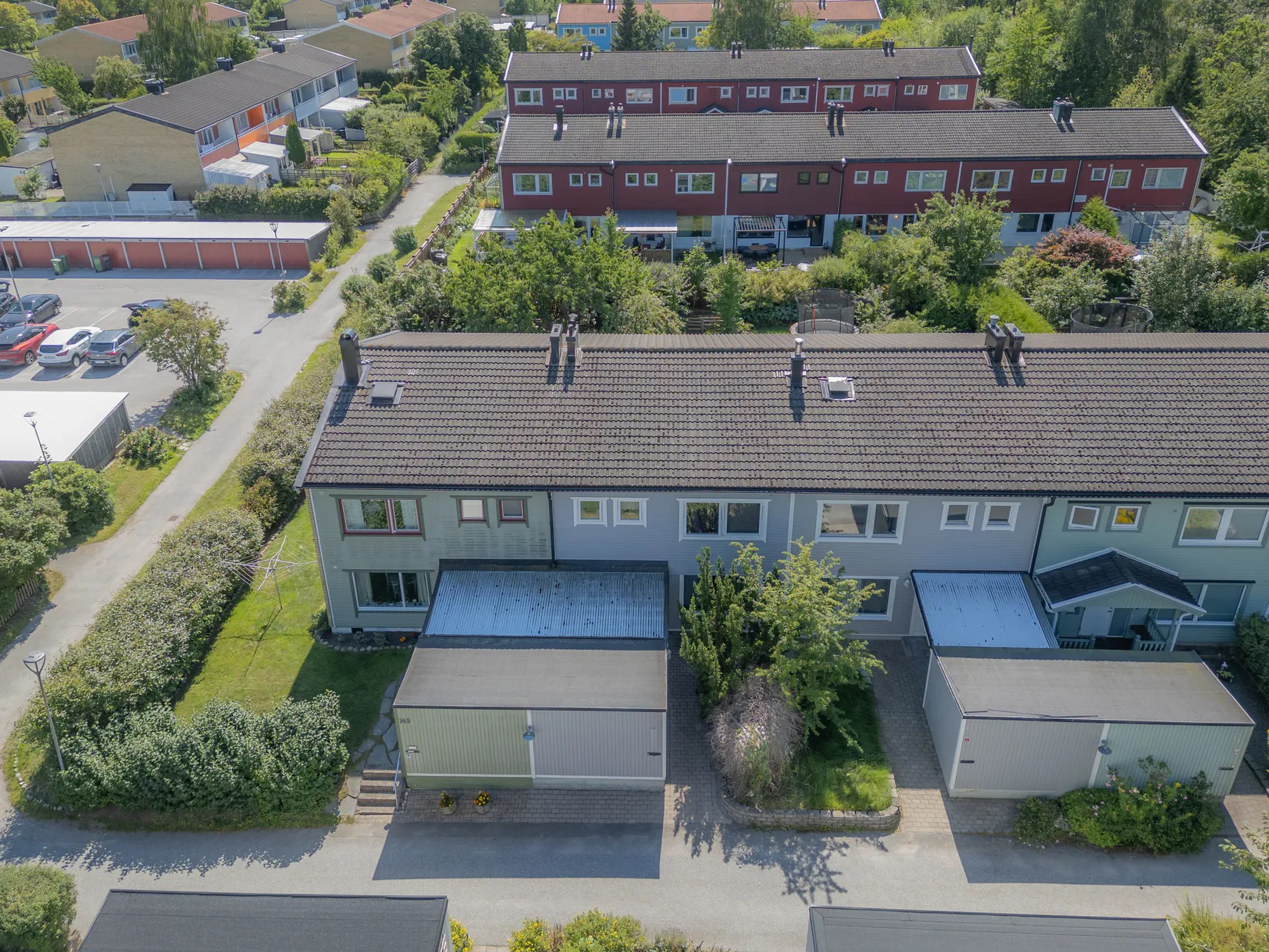 Villa, Radhus, Högbyvägen 147, Viksjö, Järfälla