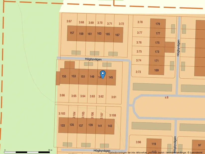 Radhus, Högbyvägen 147, Viksjö, Järfälla
