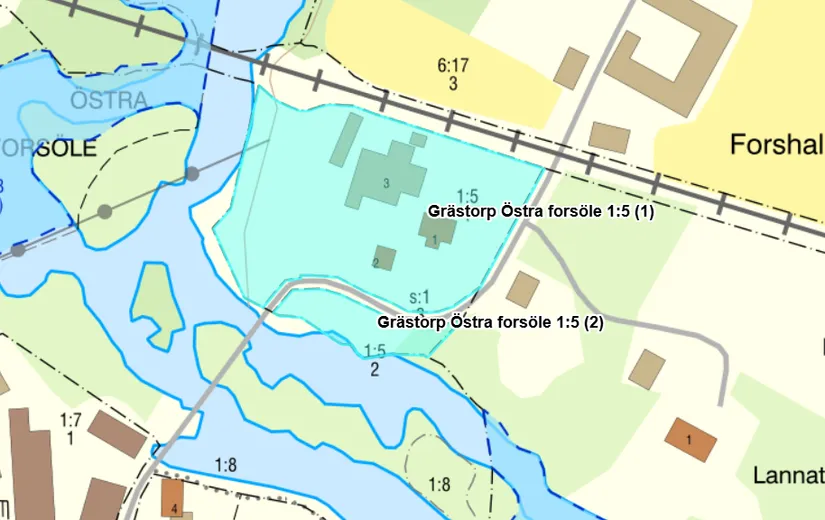 Villa, Forshall Östra Forsöle 1, Forshall, Grästorp