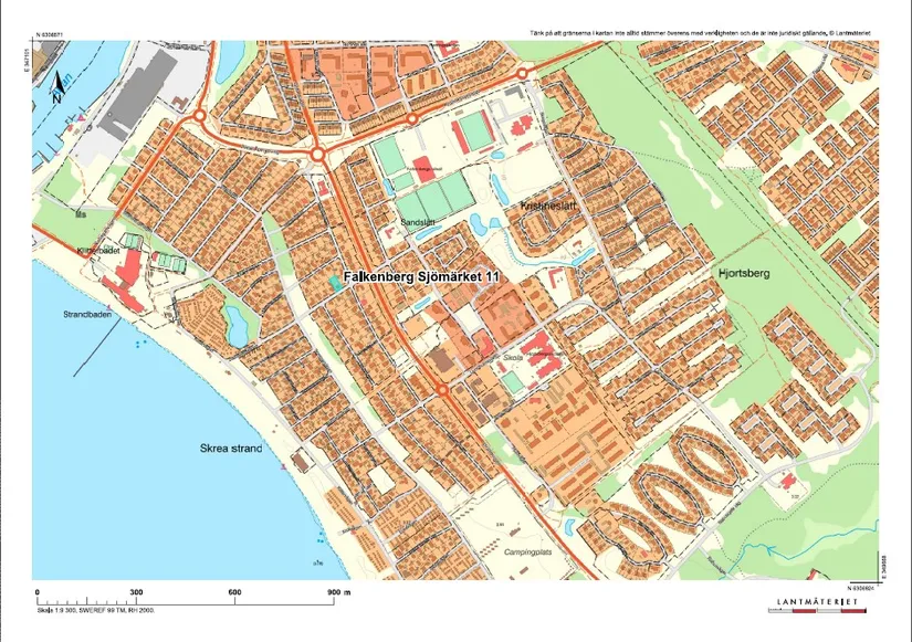 Fritidshus, Sandslättsvägen 22, Skrea strand, Falkenberg
