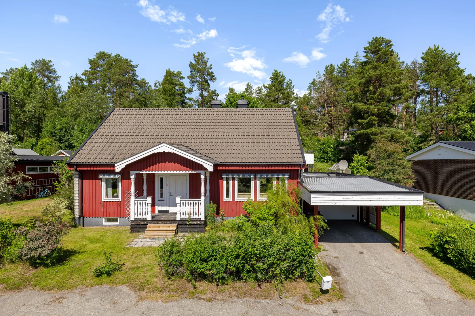 Villa, Betesvägen 43, Bondsjöhöjden, Härnösand