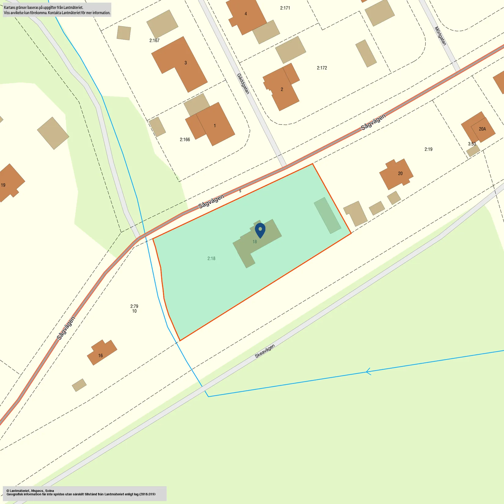 Villa, Sågvägen 18, Skeastan, Tibro