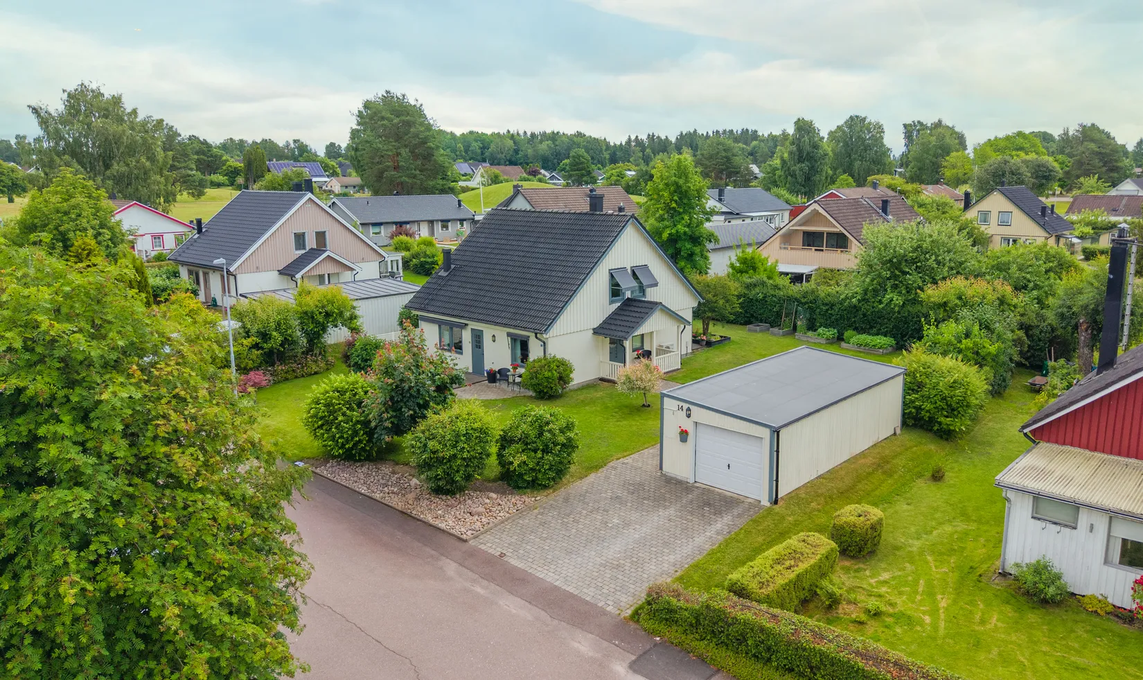 Villa, Asavägen 14, Runnevål, Kil