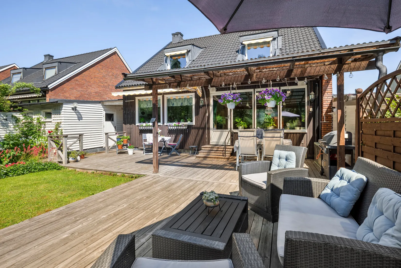 Villa, Älvkvarnsvägen 11, Solhem, Stockholm