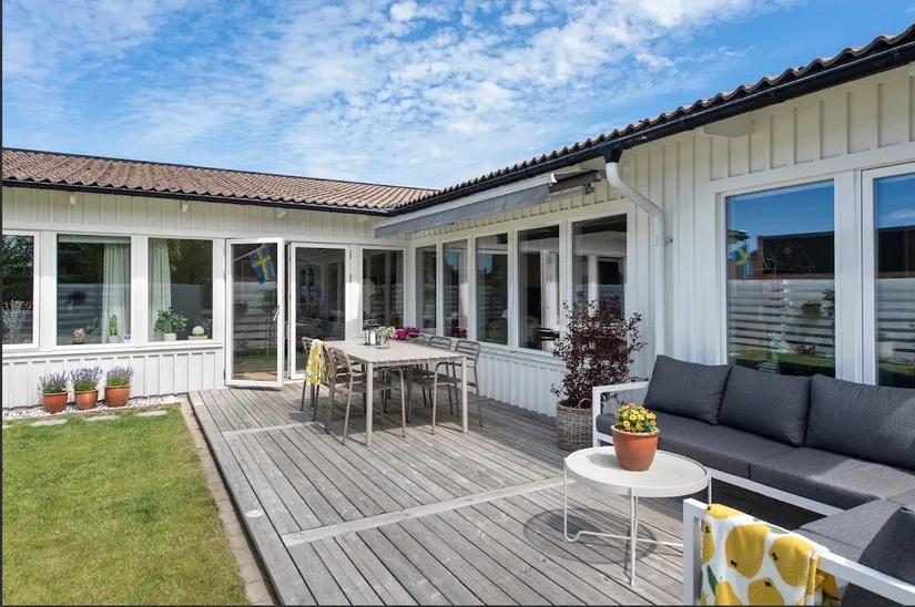 Radhus, Sädesvägen 124, Lerberget, Höganäs