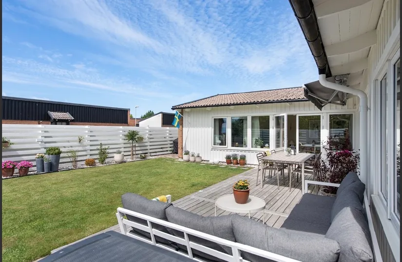 Radhus, Sädesvägen 124, Lerberget, Höganäs