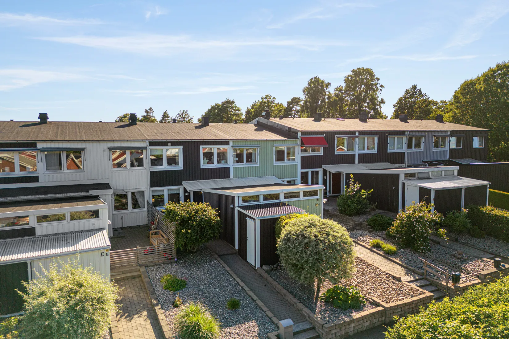 Villa, Radhus, Violgatan 10F, Hålabäck, Kungsbacka