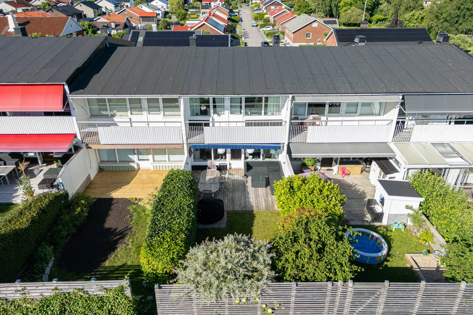 Villa, Radhus, Violgatan 10F, Hålabäck, Kungsbacka