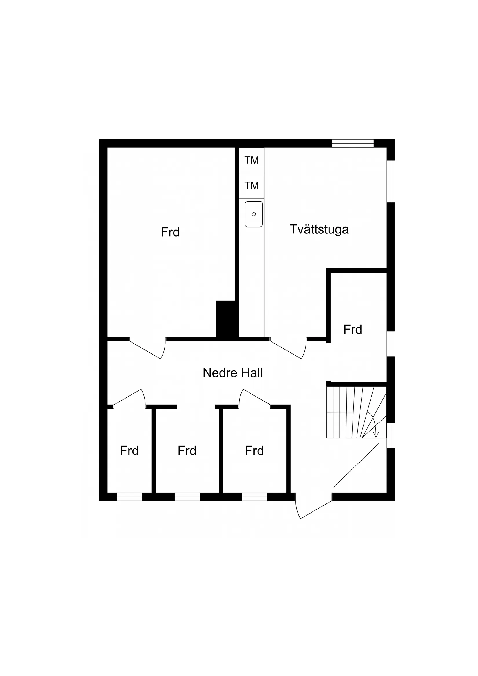 Villa, Domherrevägen 1, Traneberg, Varberg