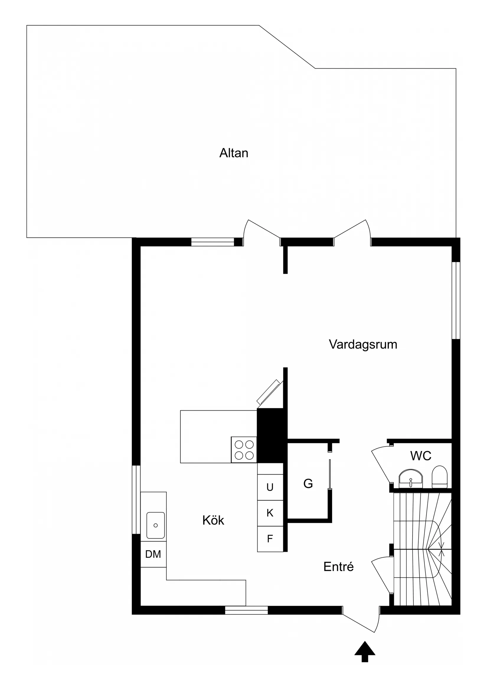 Villa, Domherrevägen 1, Traneberg, Varberg