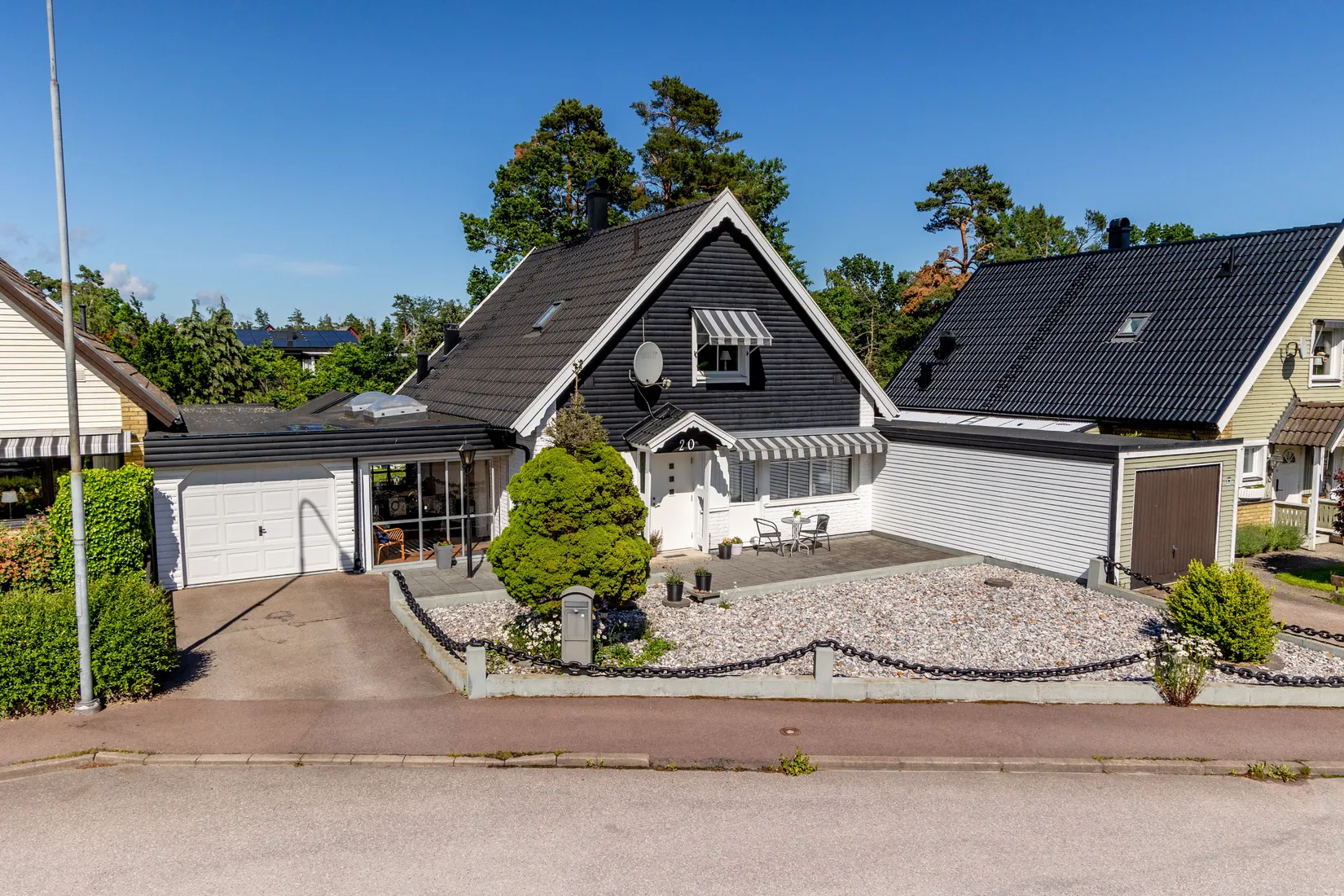 Villa, Radhus, Slanastigen 20, Kristineberg, Oskarshamn
