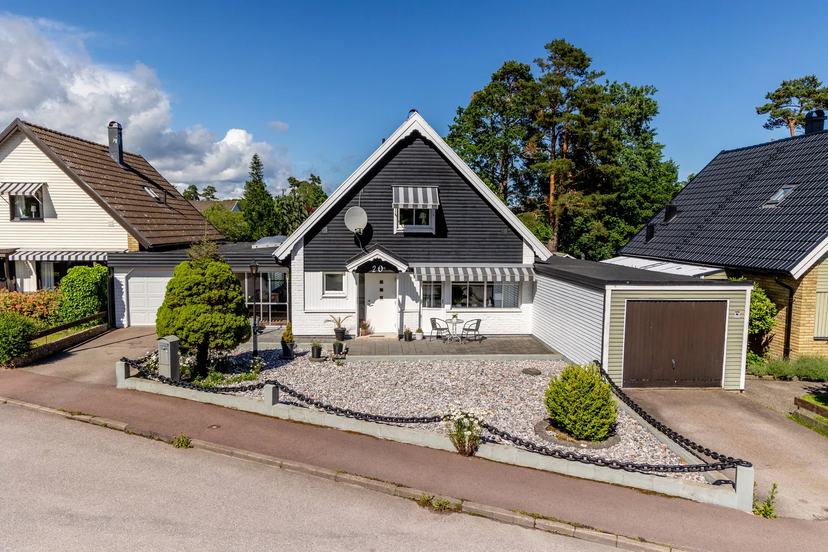 Villa, Radhus, Slanastigen 20, Kristineberg, Oskarshamn