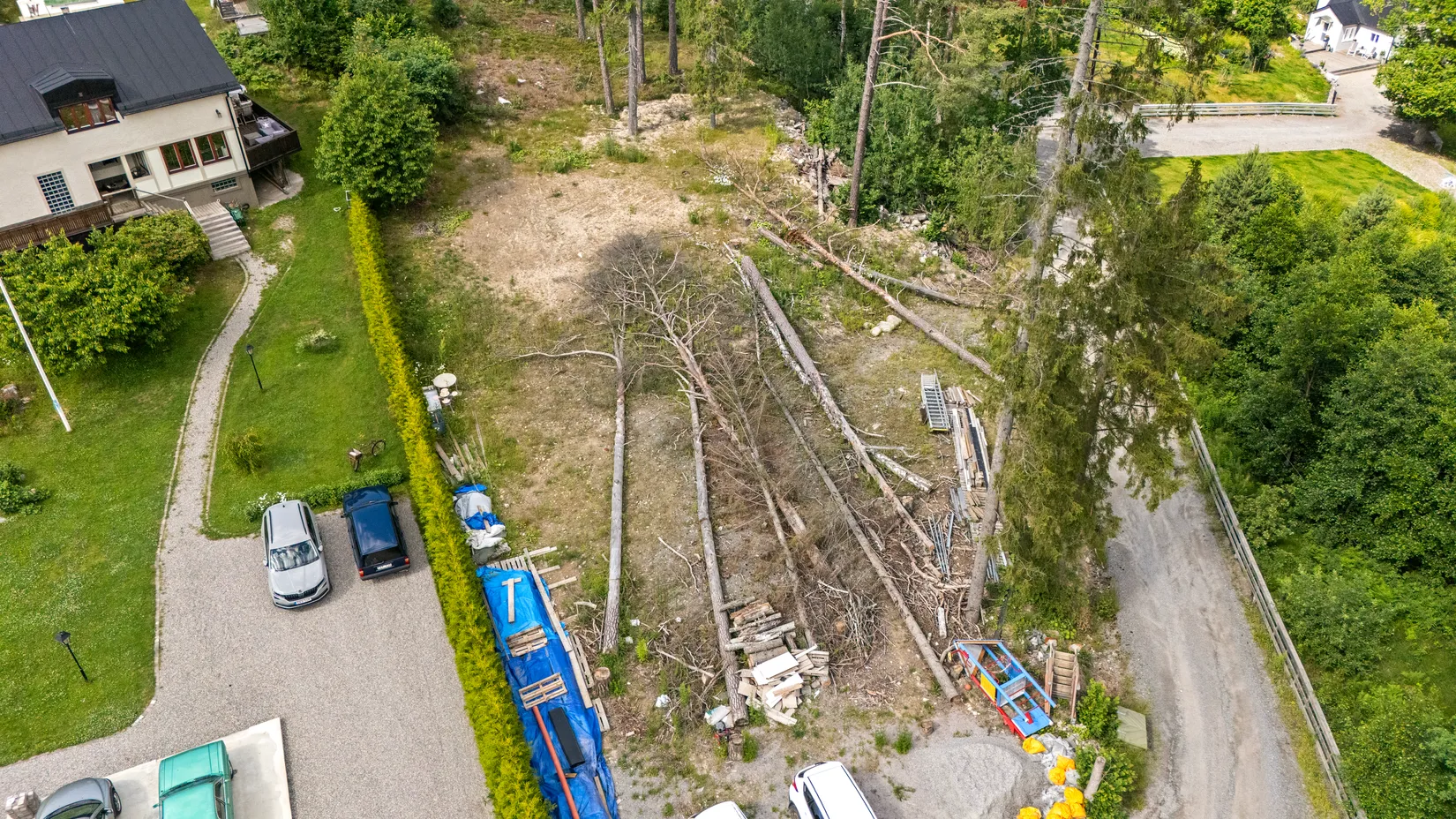 Tomt, Aspenvägen 225 & 227, Tumba, Botkyrka