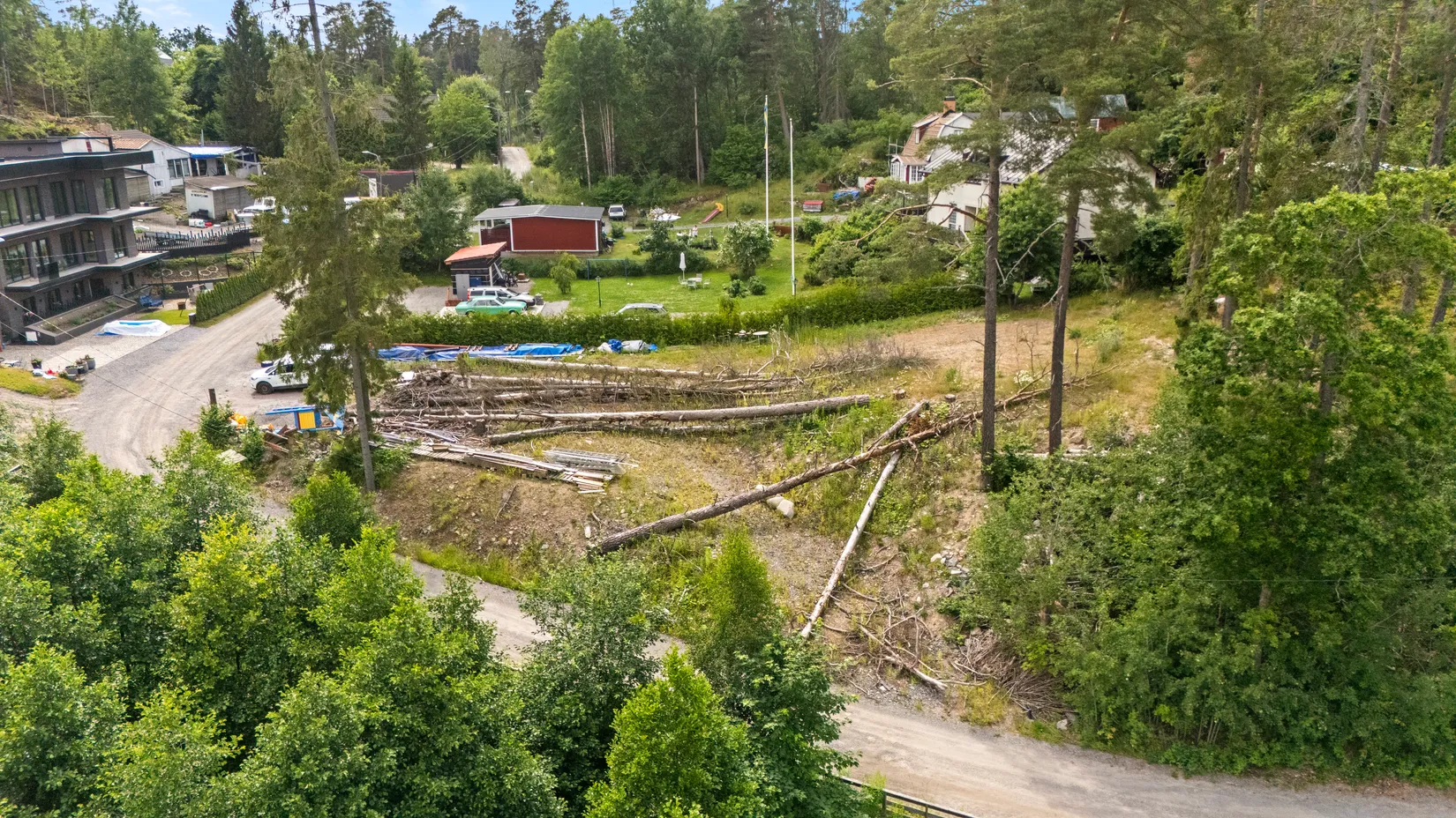 Tomt, Aspenvägen 225 & 227, Tumba, Botkyrka