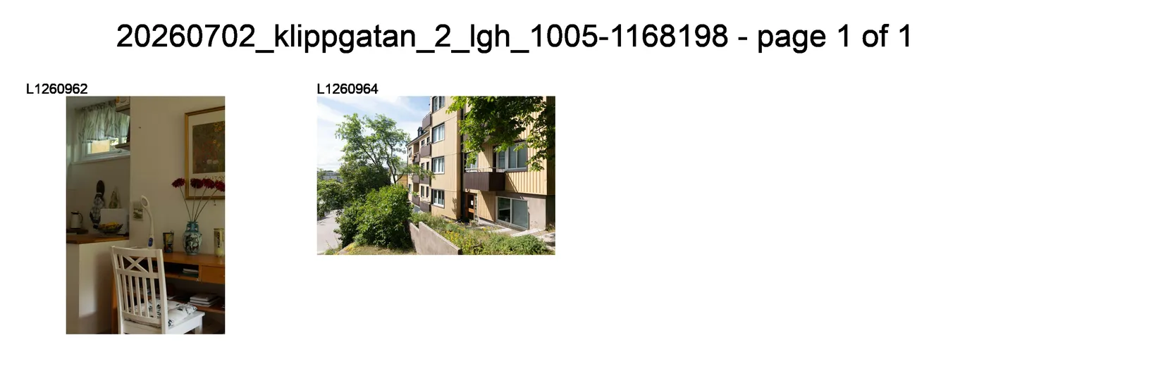 Bostadsrätt, Klippgatan 2, Skytteholm, Solna