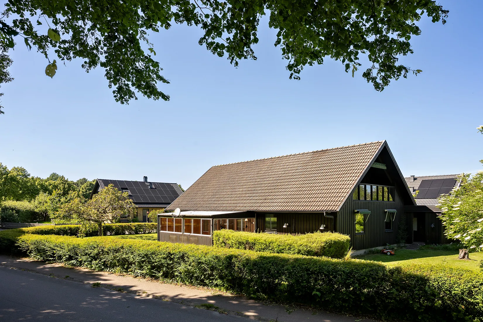 Villa, Kritgränd 2, Bäckagård, Halmstad
