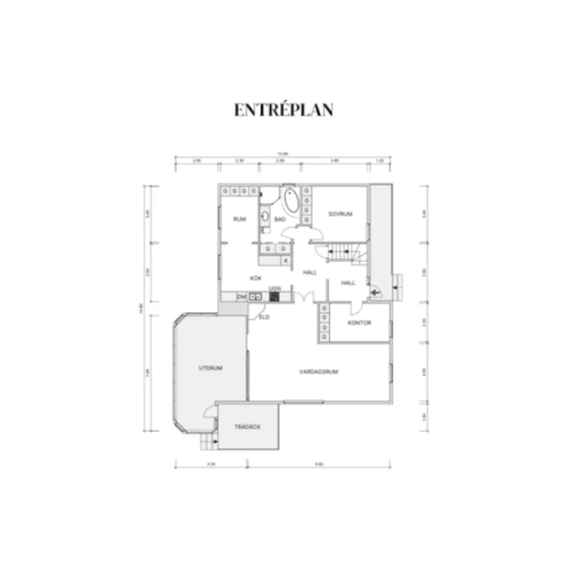 Villa, Hallandsvägen 90, Örkelljunga