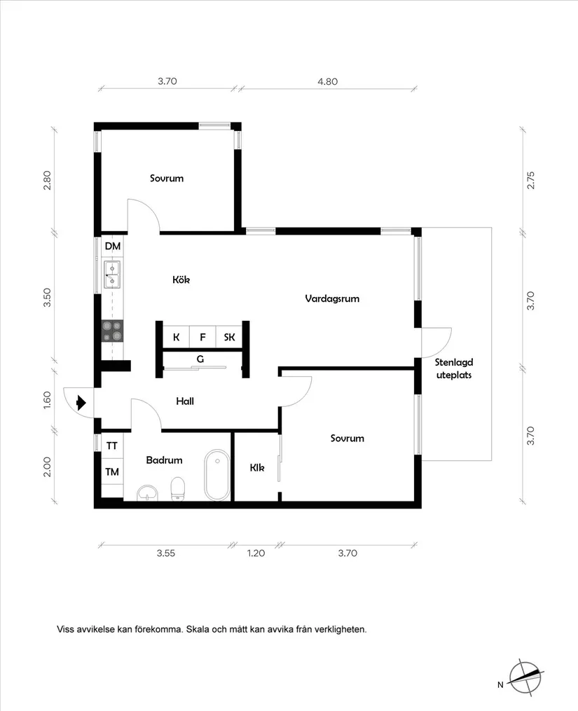 Bostadsrätt, Kapellevägen 74A, Kapelle, Uddevalla