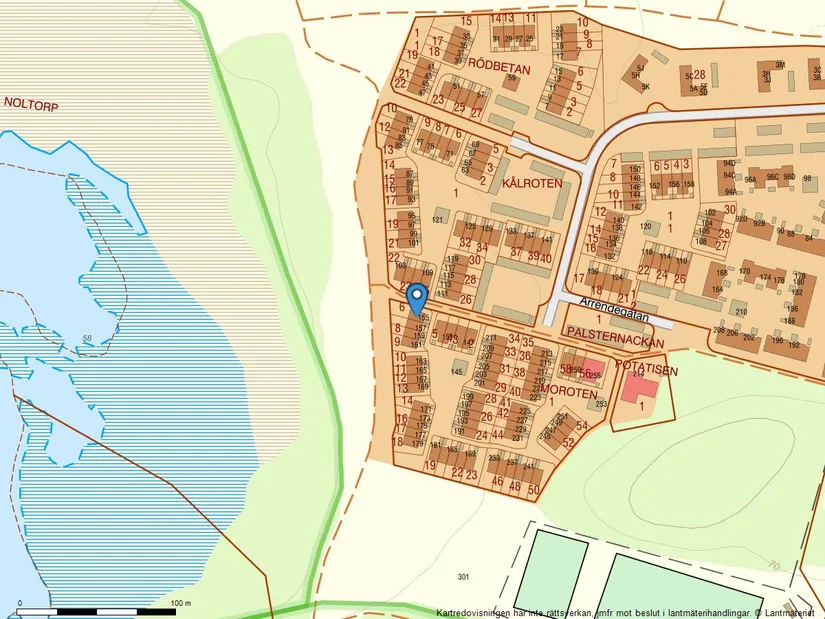 Villa, Radhus, Arrendegatan 155, Alingsås