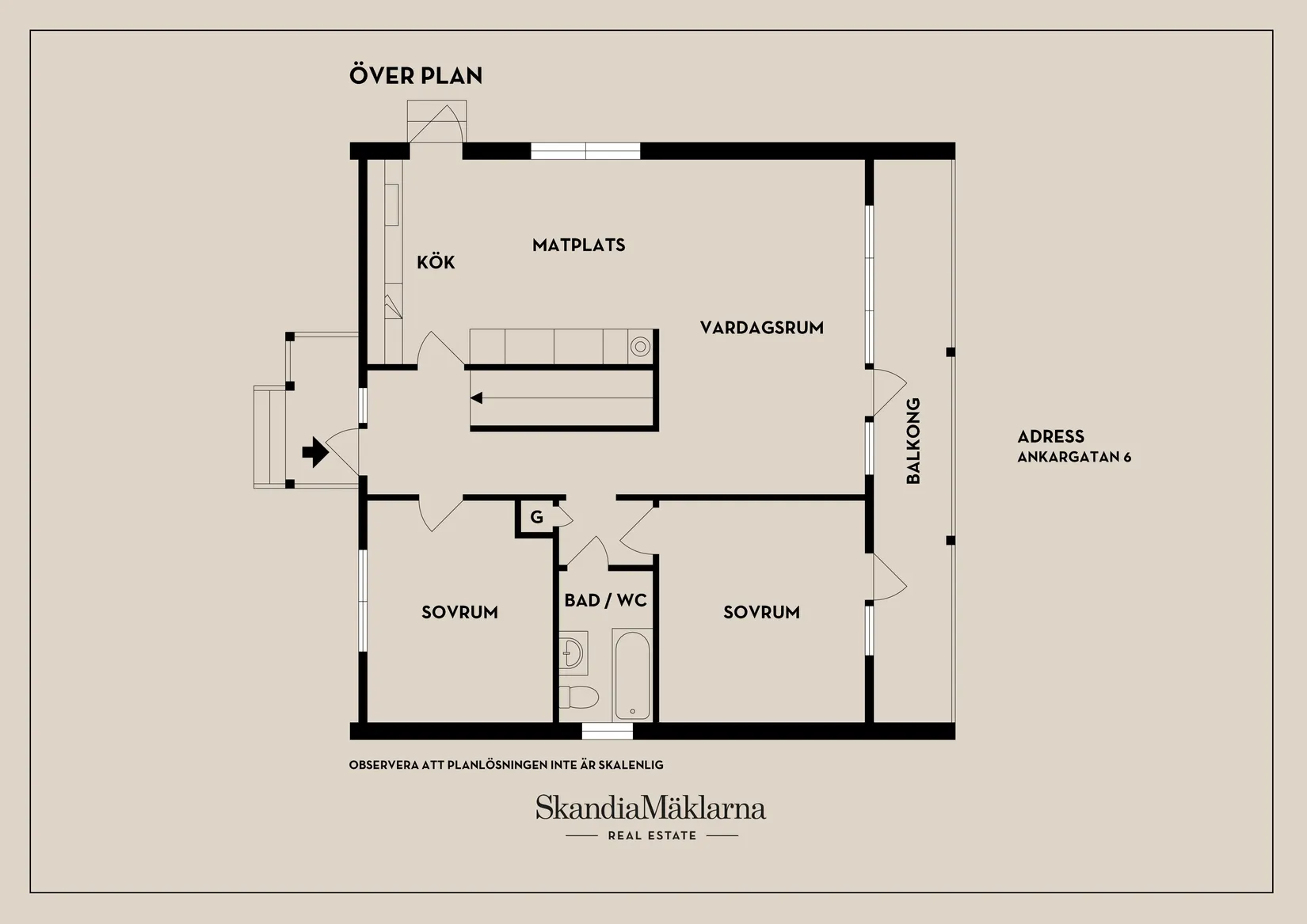 Villa, Ankargatan 6, Vitalis, Trosa