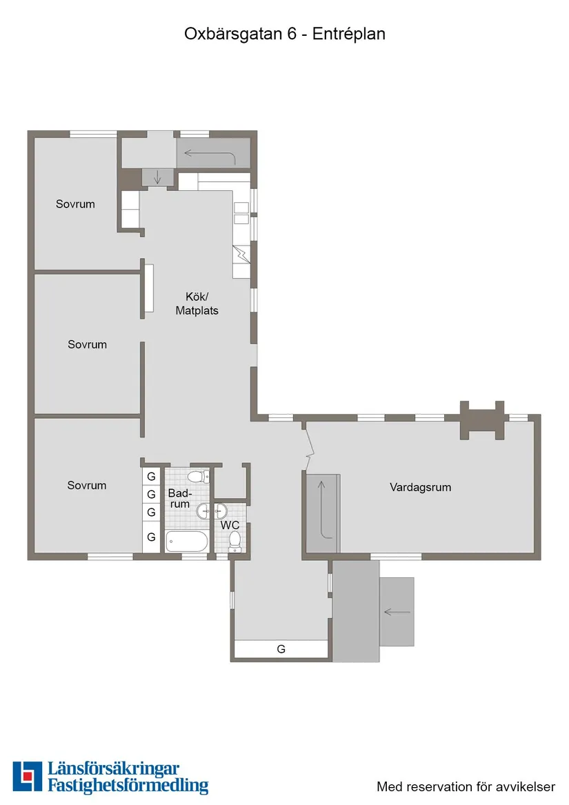 Villa, Oxbärsgatan 6, Fanna, Enköping