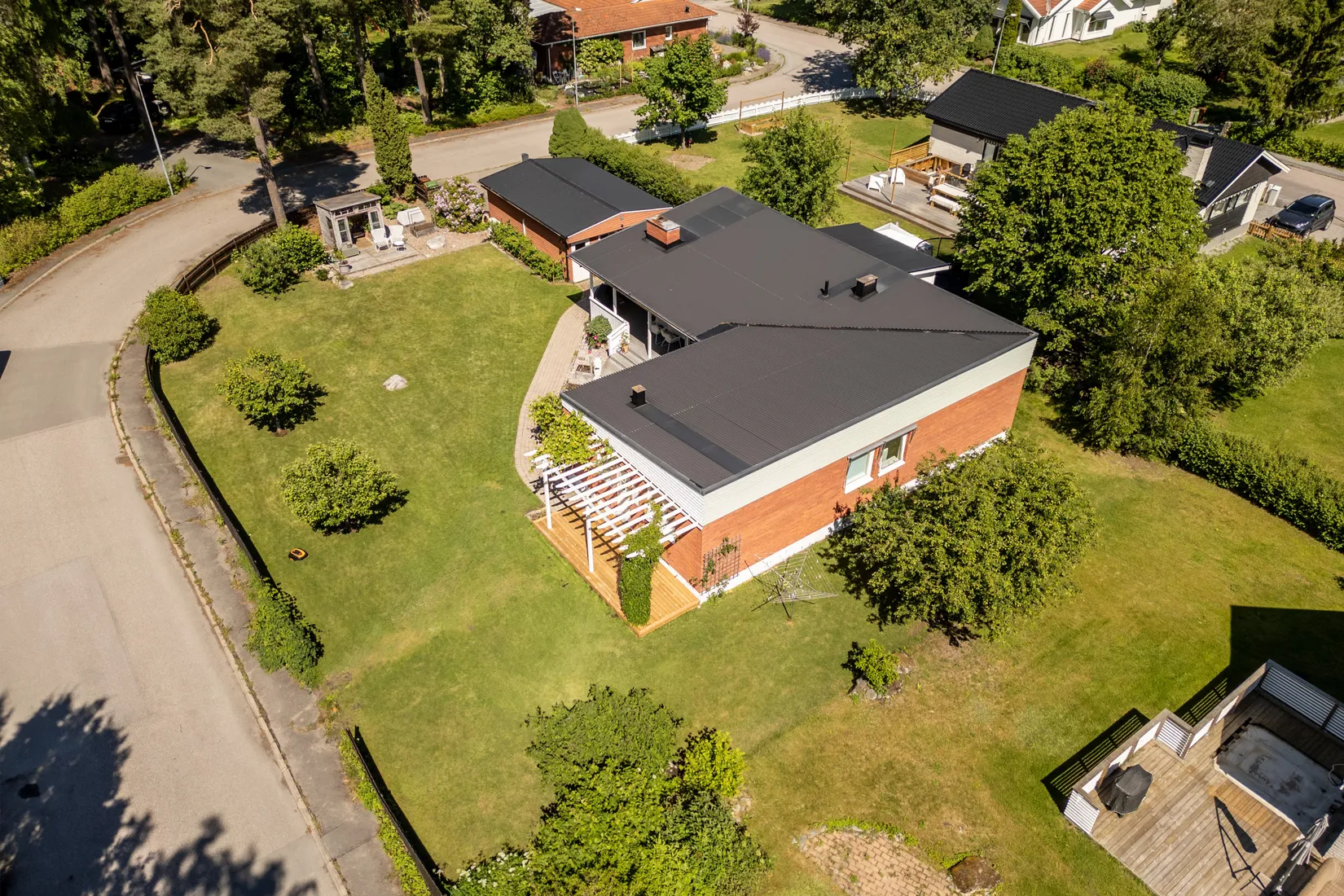 Villa, Oxbärsgatan 6, Fanna, Enköping