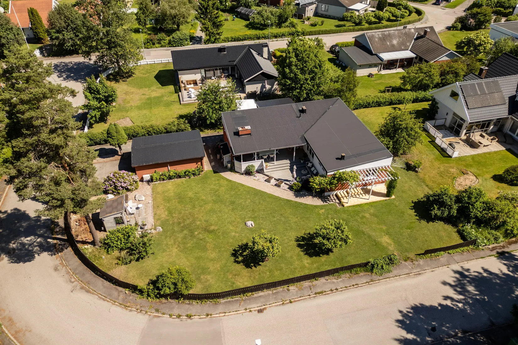 Villa, Oxbärsgatan 6, Fanna, Enköping