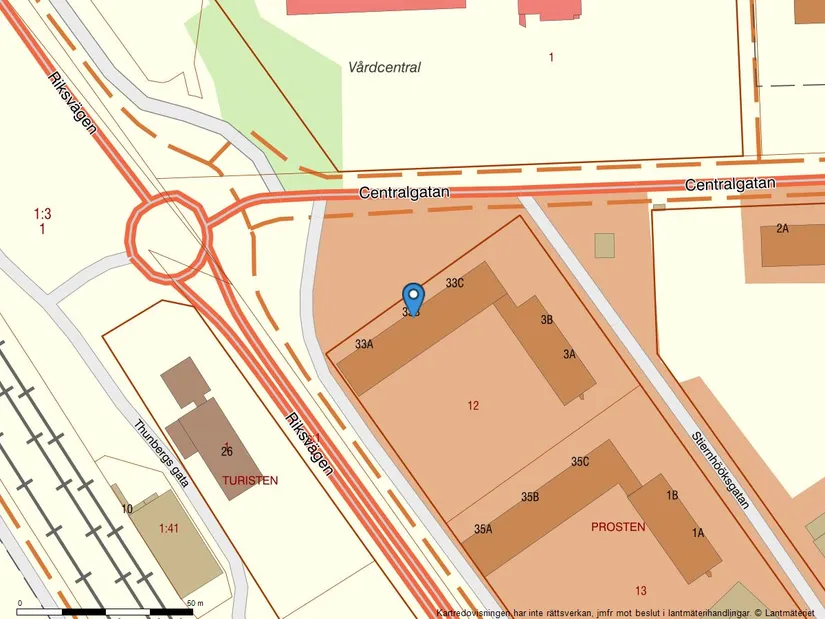 Bostadsrätt, Riksvägen 33B, Centrum, Rättvik
