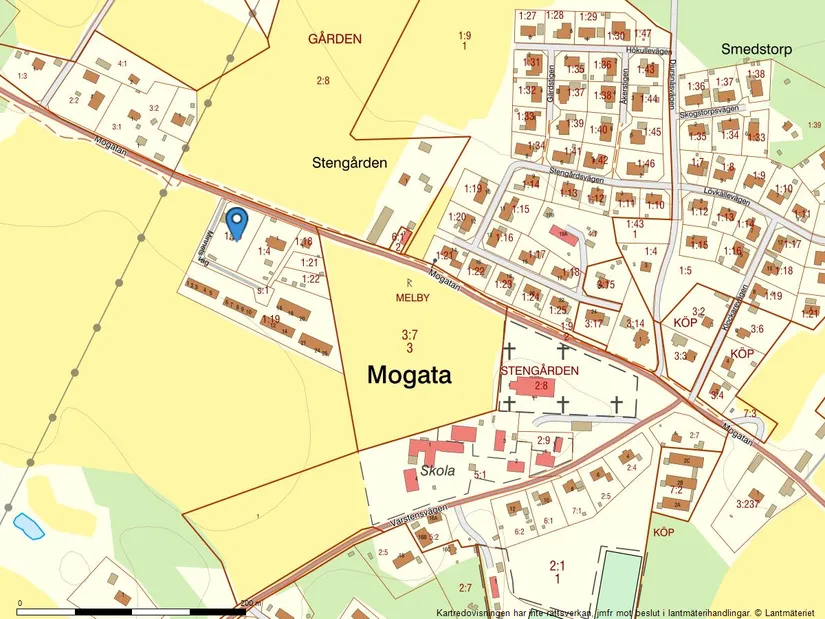 Villa, Minnets väg, Mogata, Söderköping