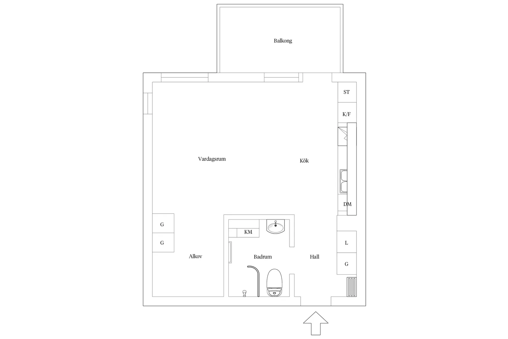Bostadsrätt, Grindtorps Skolgränd 28, Täby Centrum, Täby