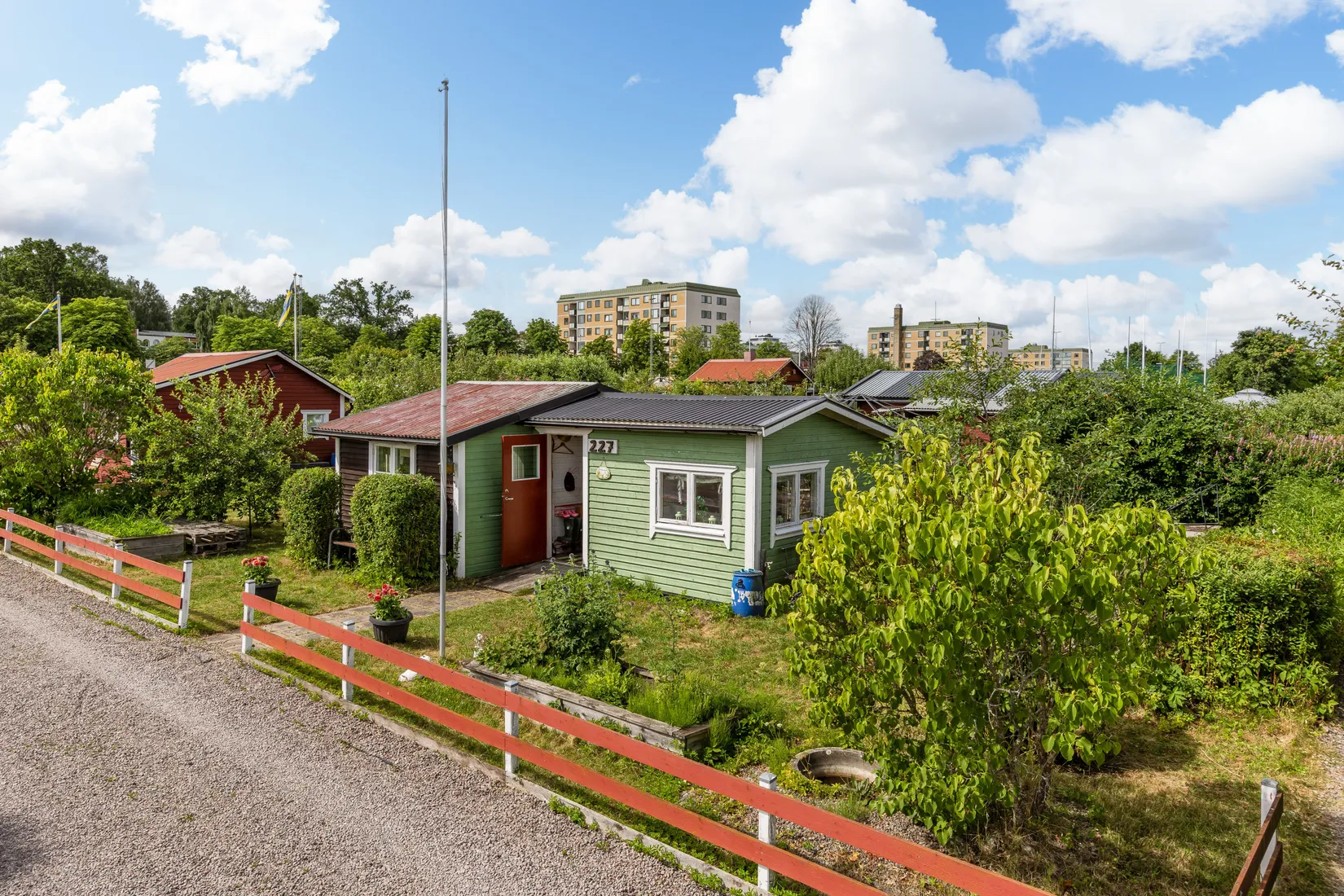 Fritidshus, Kolonistuga Päronvägen 227, Emmalund, Johannelund, Linköping