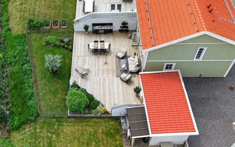 Radhus, Ulmekärrsgården 21, Grebbestad, Tanum