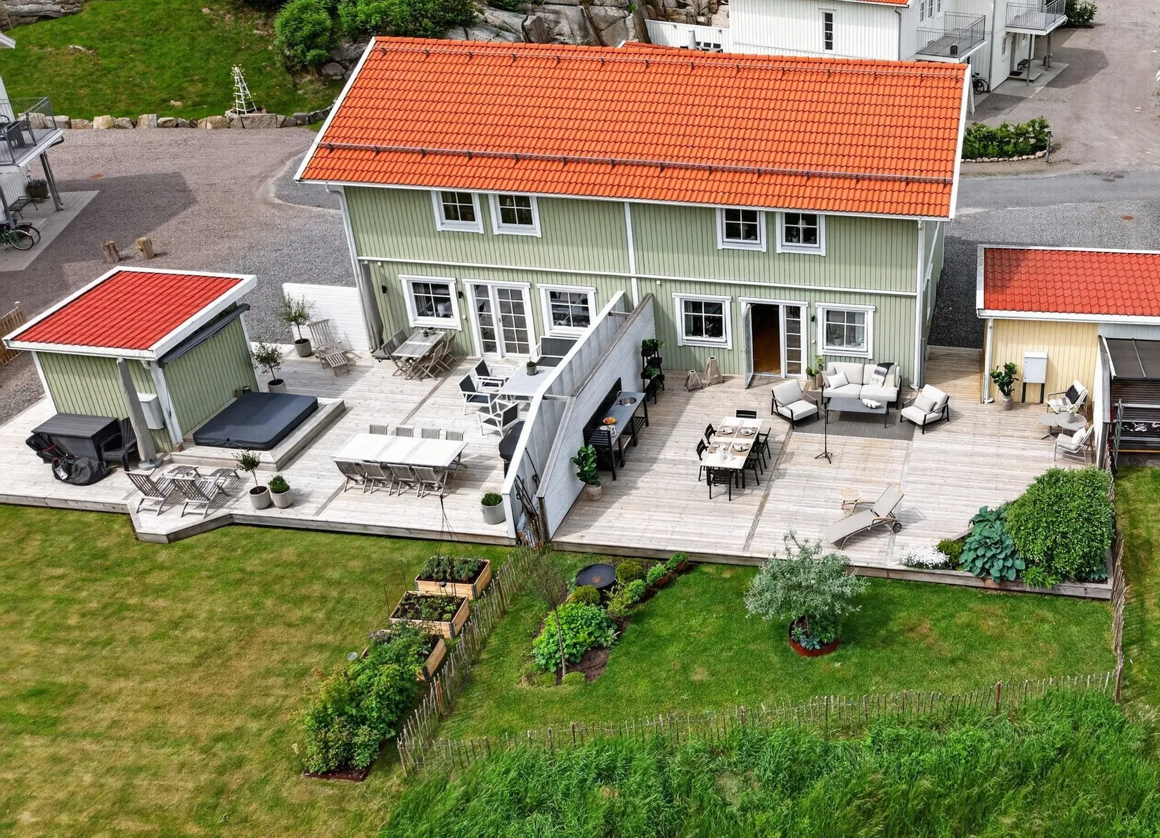 Radhus, Ulmekärrsgården 21, Grebbestad, Tanum