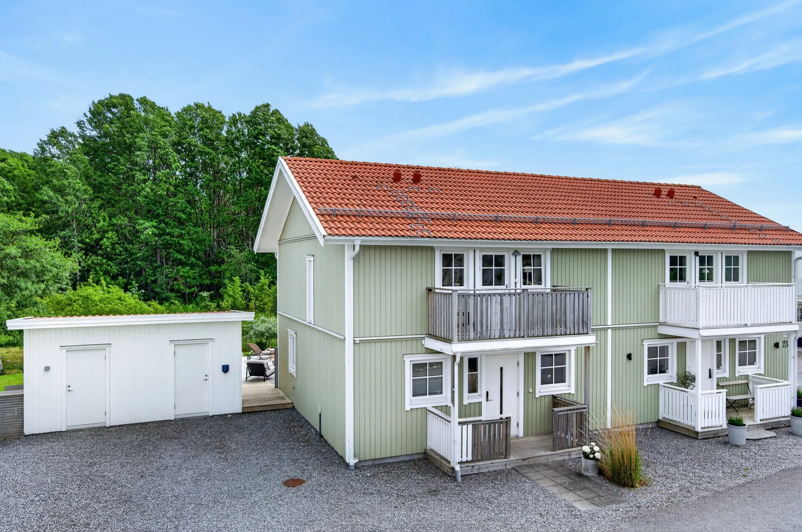 Radhus, Ulmekärrsgården 21, Grebbestad, Tanum