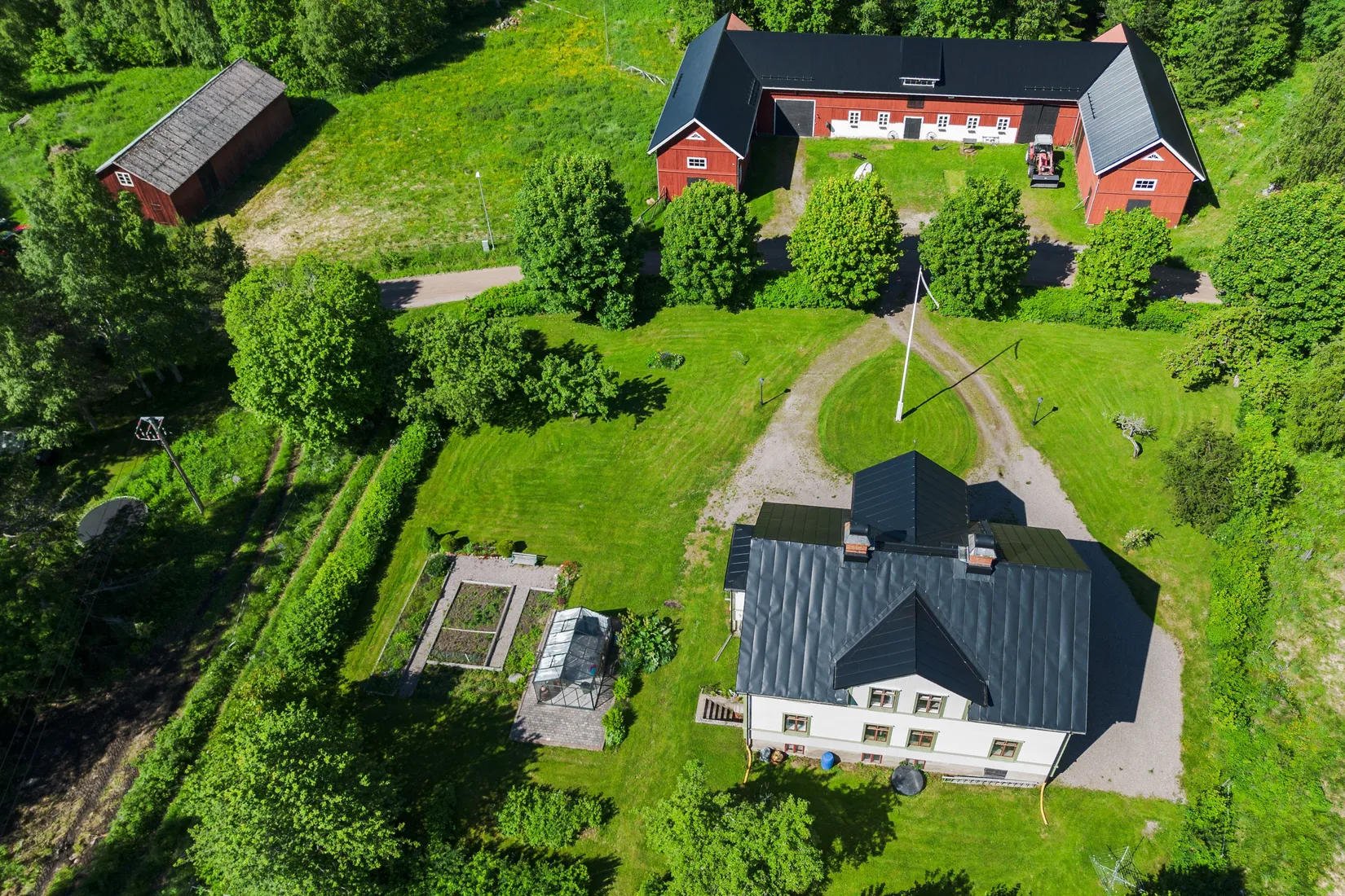 Gård/Skog, Krattevägen 3, Hofors
