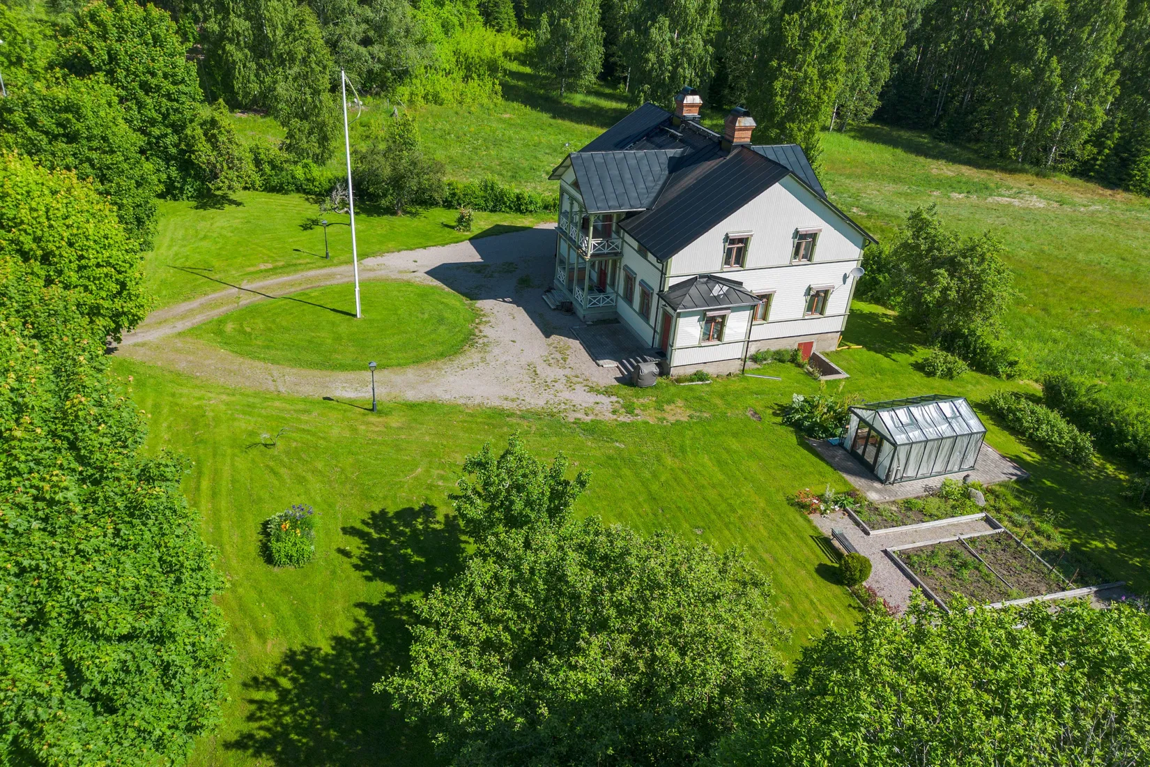 Gård/Skog, Krattevägen 3, Hofors