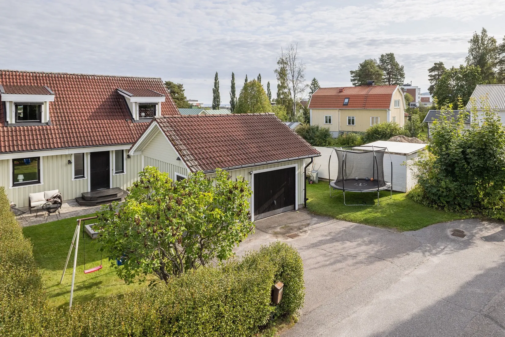 Radhus, Linnéagatan 17D, Haga, Sundsvall