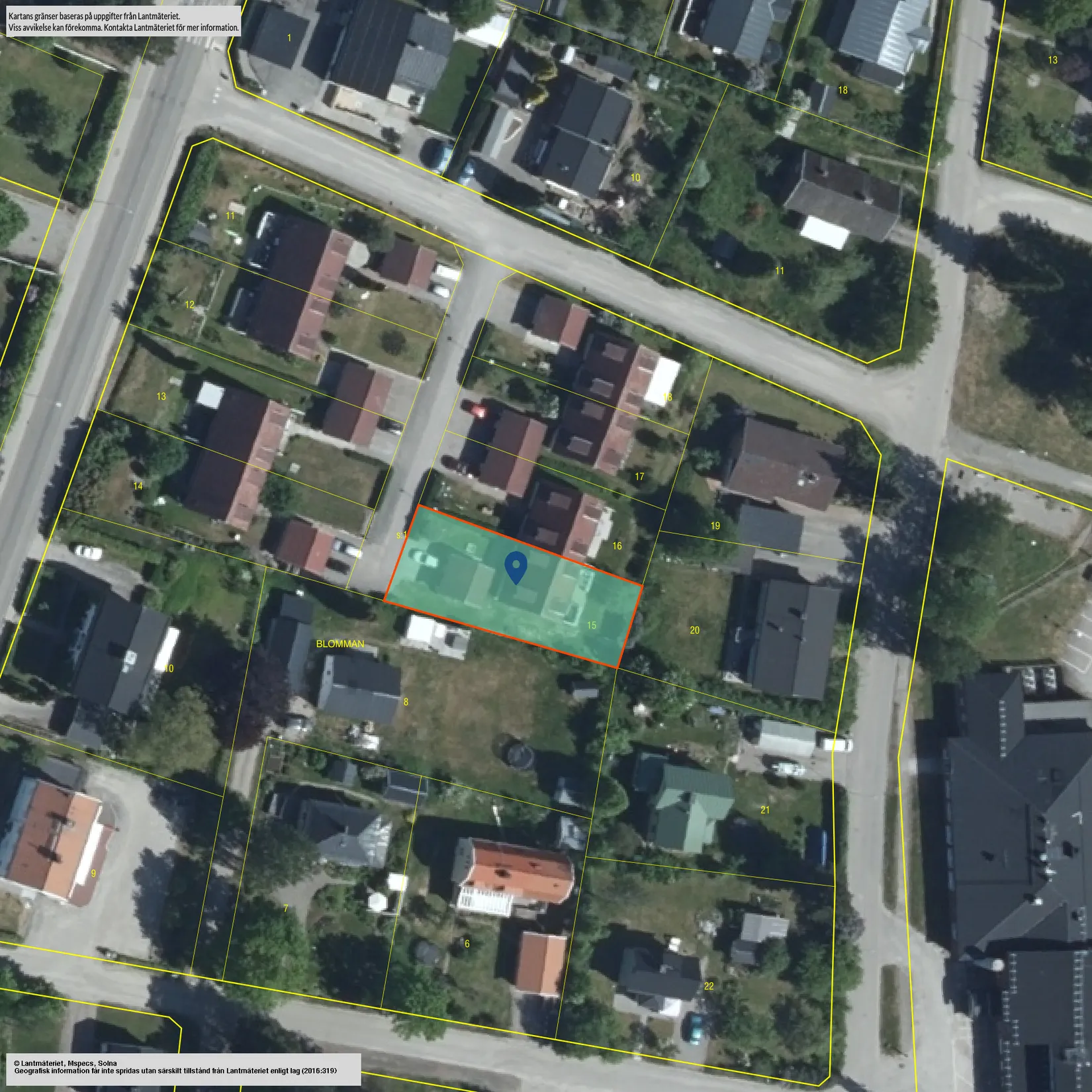 Radhus, Linnéagatan 17D, Haga, Sundsvall