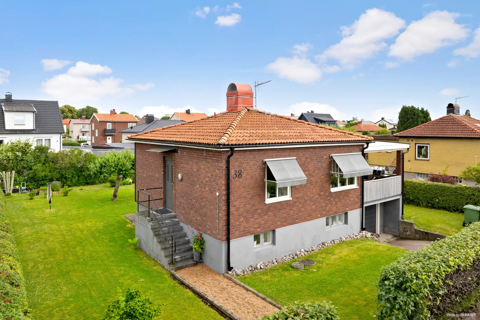 Villa, Gyllenheimsgatan 38, Lyckhem, Vänersborg