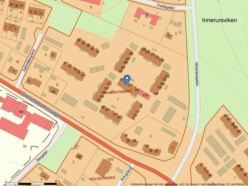 Bostadsrätt, Vänskapsgatan 75, Ursviken, Skellefteå