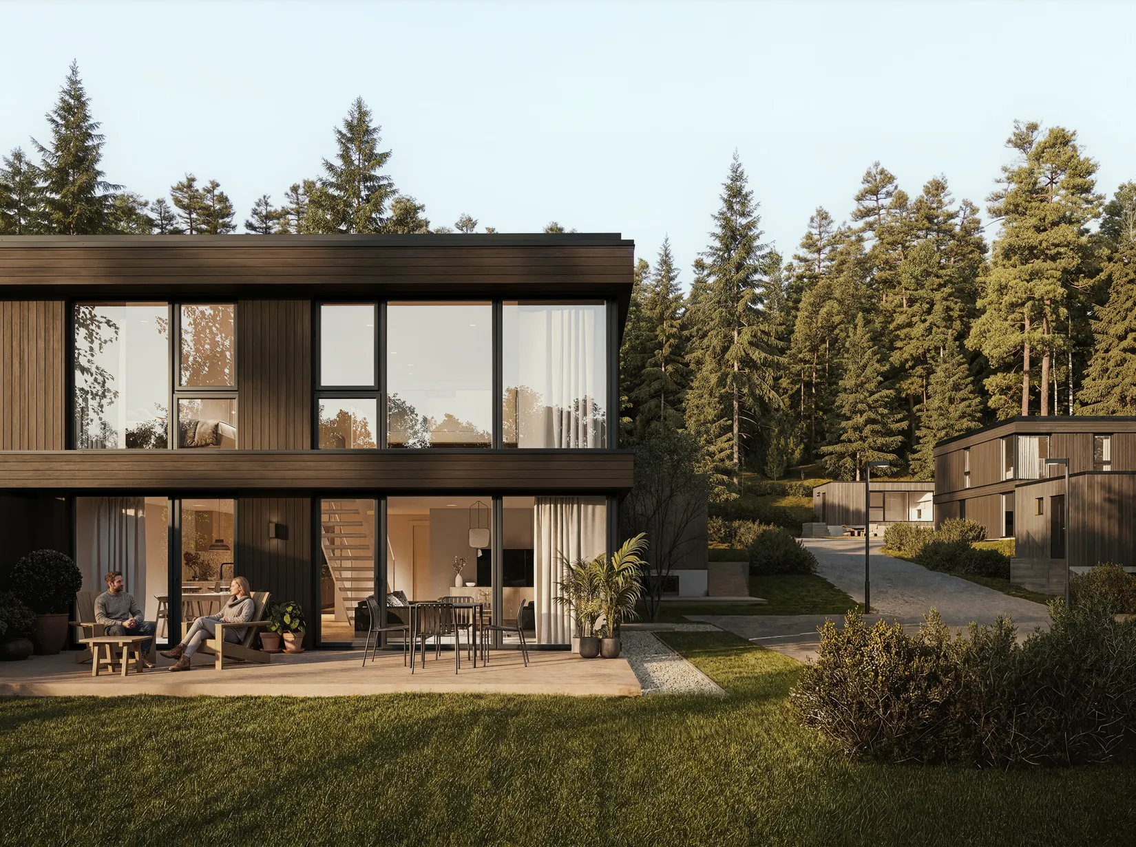 Radhus, Lidavägen 3, Gladö Kvarn, Huddinge