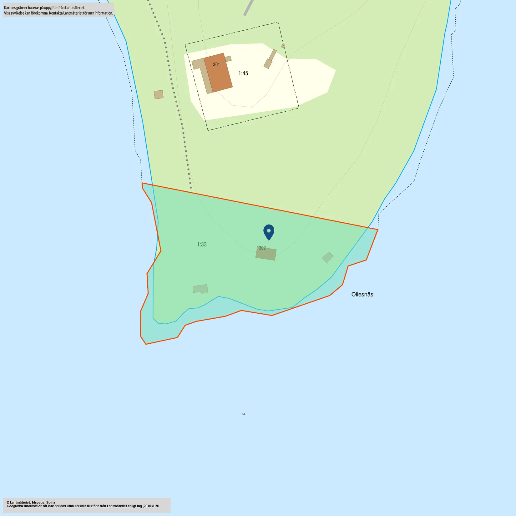 Övrigt, Nordsjön Ollesnäs 302, Benareby, Härryda