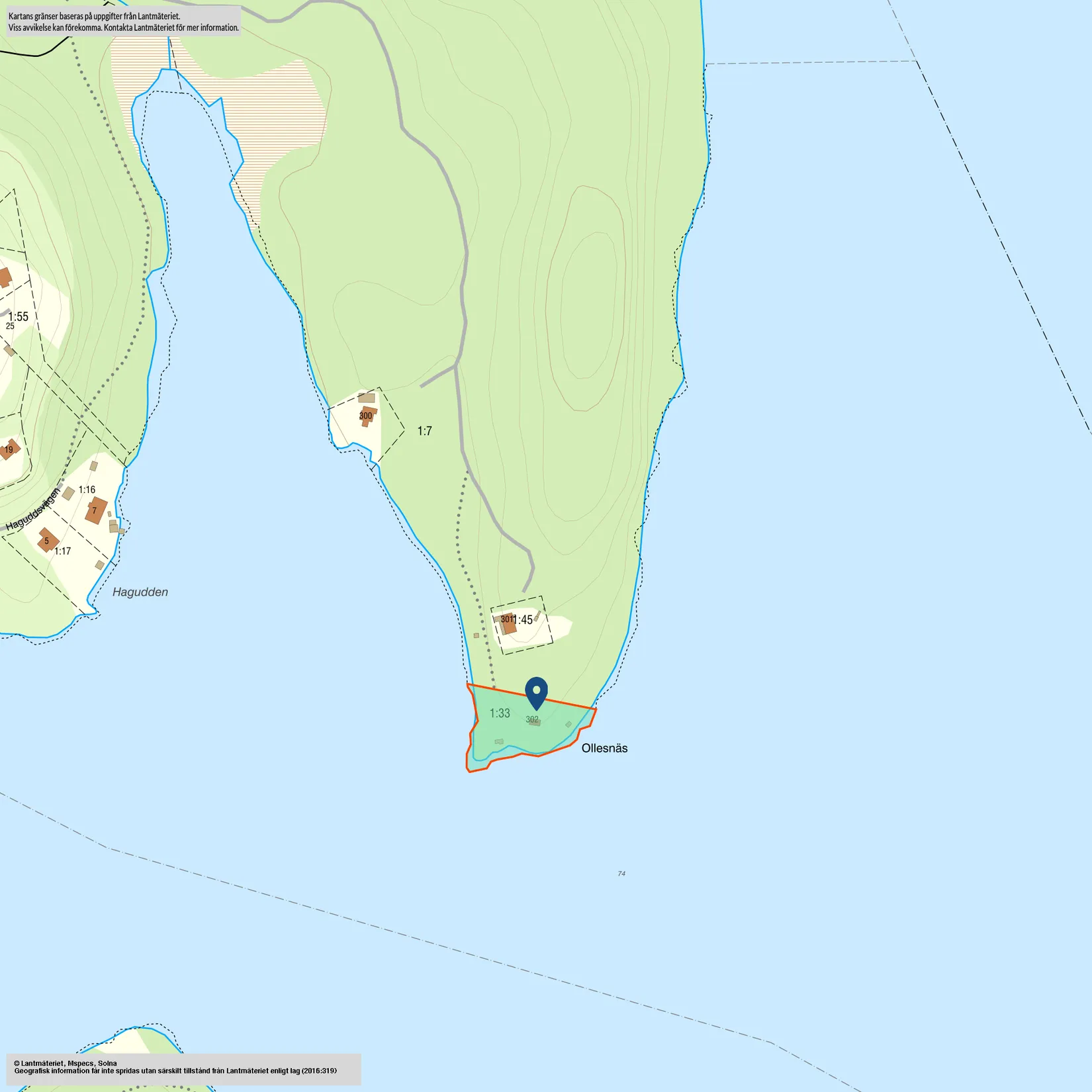 Övrigt, Nordsjön Ollesnäs 302, Benareby, Härryda