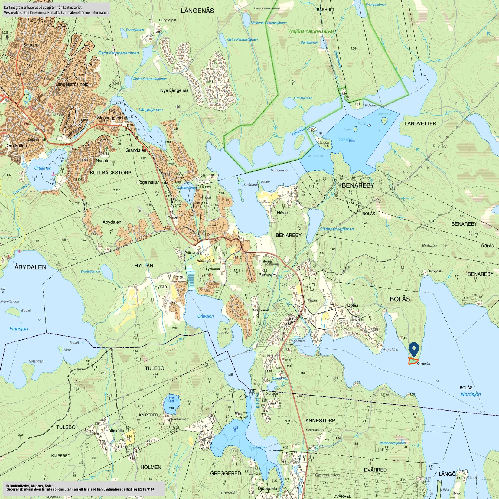 Övrigt, Nordsjön Ollesnäs 302, Benareby, Härryda