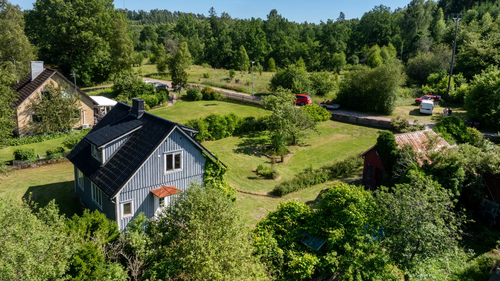 Villa, Lyckornas väg 15, Knäred, Laholm