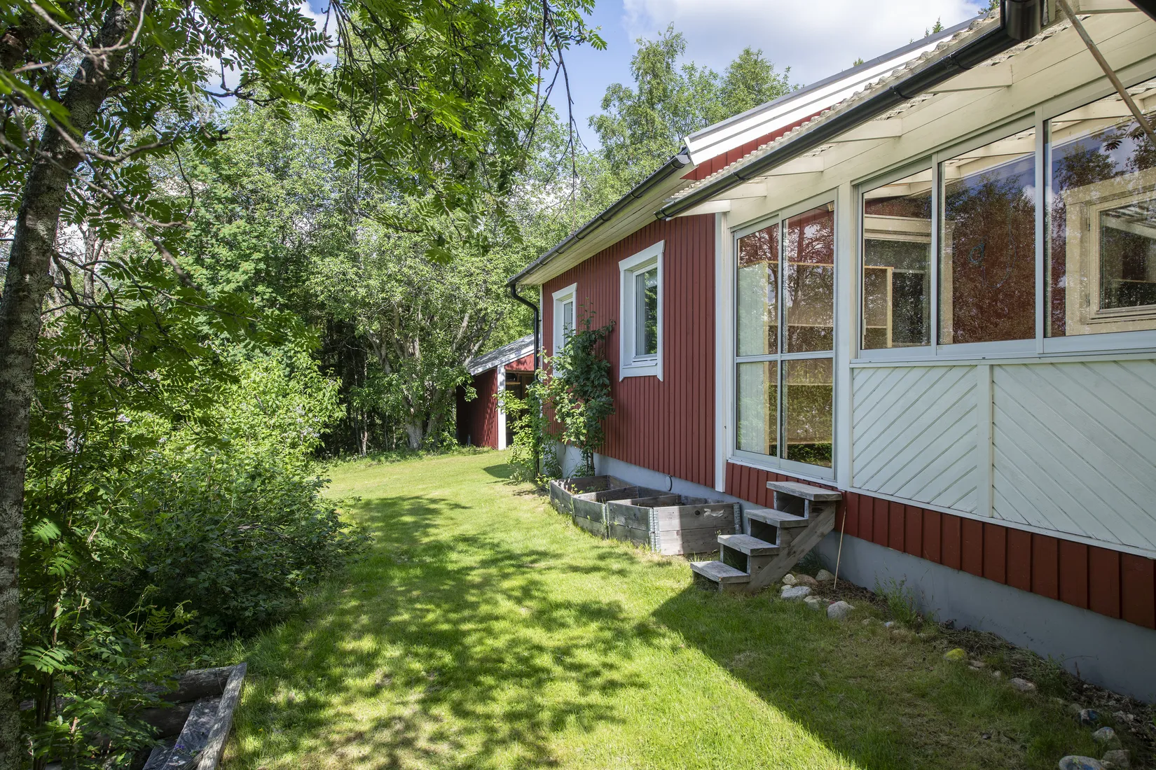 Villa, Backvägen 5A, B, E, F. Åkervägen 4, Rentjärn, Malå