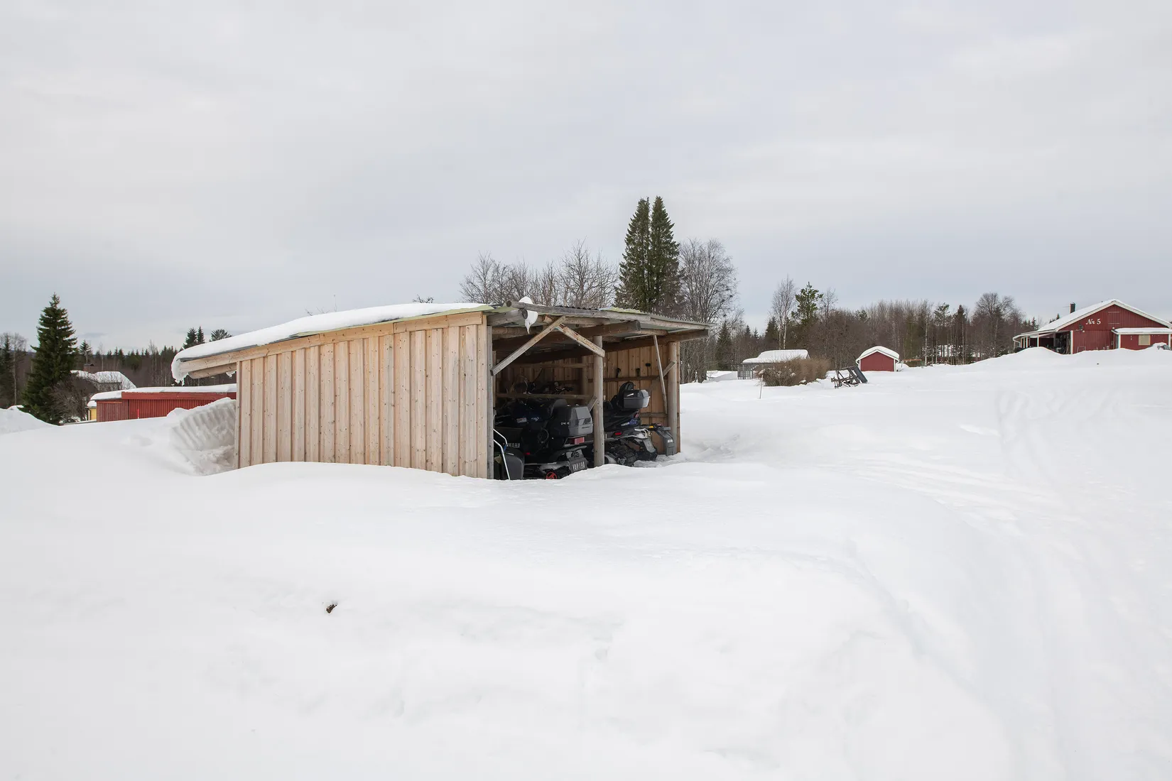 Villa, Backvägen 5A, B, E, F. Åkervägen 4, Rentjärn, Malå