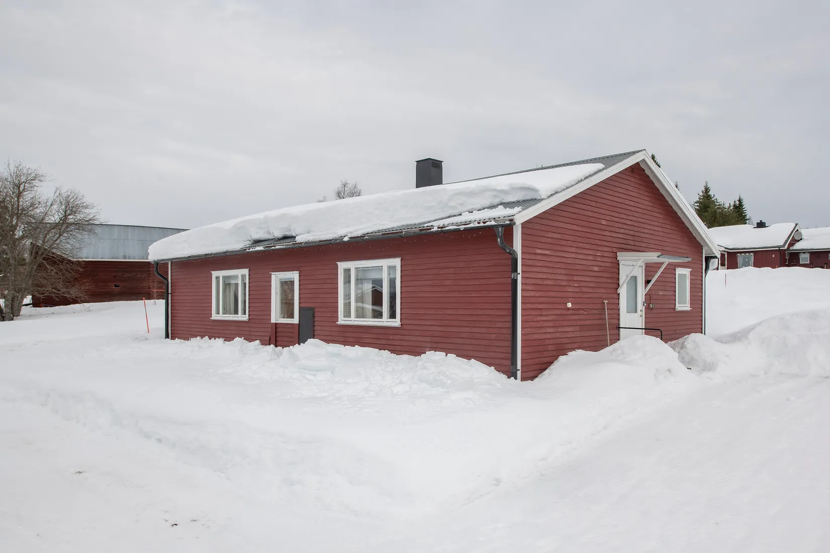 Villa, Backvägen 5A, B, E, F. Åkervägen 4, Rentjärn, Malå