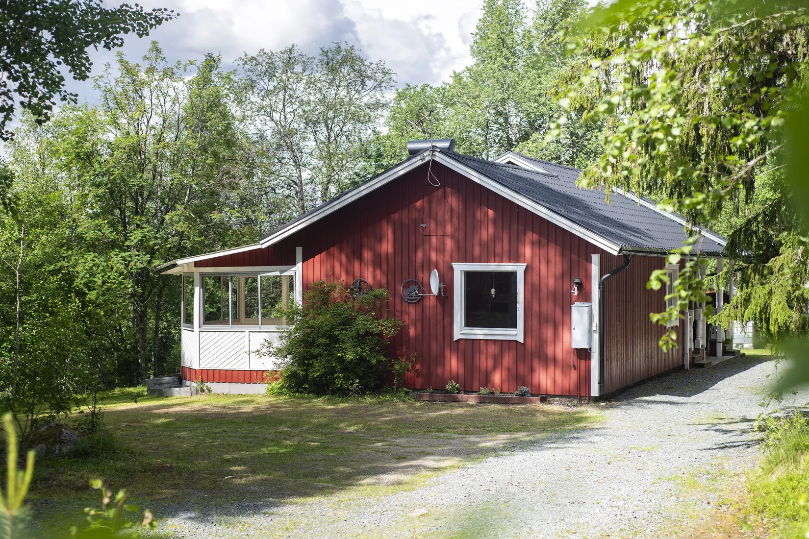 Villa, Backvägen 5A, B, E, F. Åkervägen 4, Rentjärn, Malå