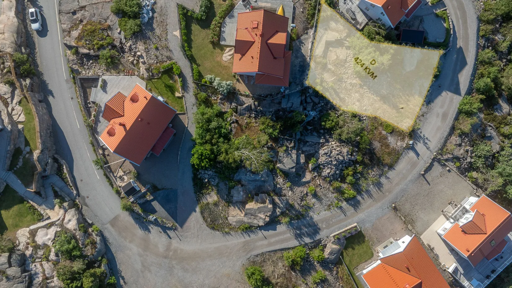 Tomt, Tegelstrand Hälldiberget 8, Tegelstrand - Hamburgsund, Tanum
